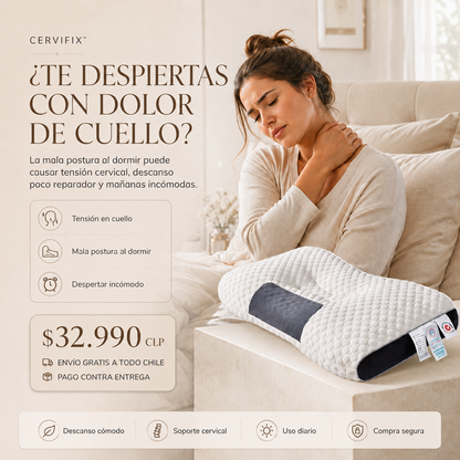 CerviFix™ Almohada Cervical Ortopedica